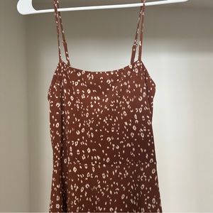 Spotted/cheetah Print Dress CJLA